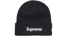 Supreme New Era Box Logo Beanie (FW21) Black