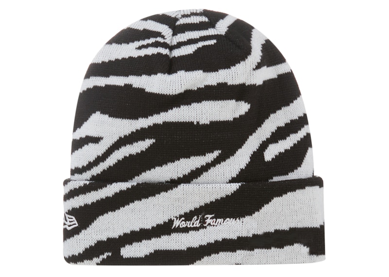 Supreme New Era Box Logo Beanie (FW22) Zebra - FW22 - US