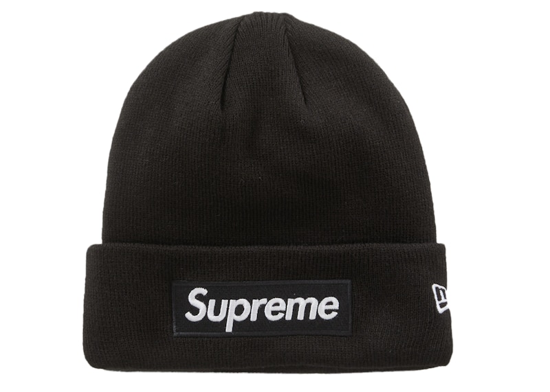 Supreme New Era Box Logo Beanie "Black"