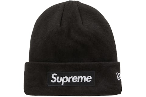 Supreme New Era Box Logo Beanie (FW23) Black FW23 US