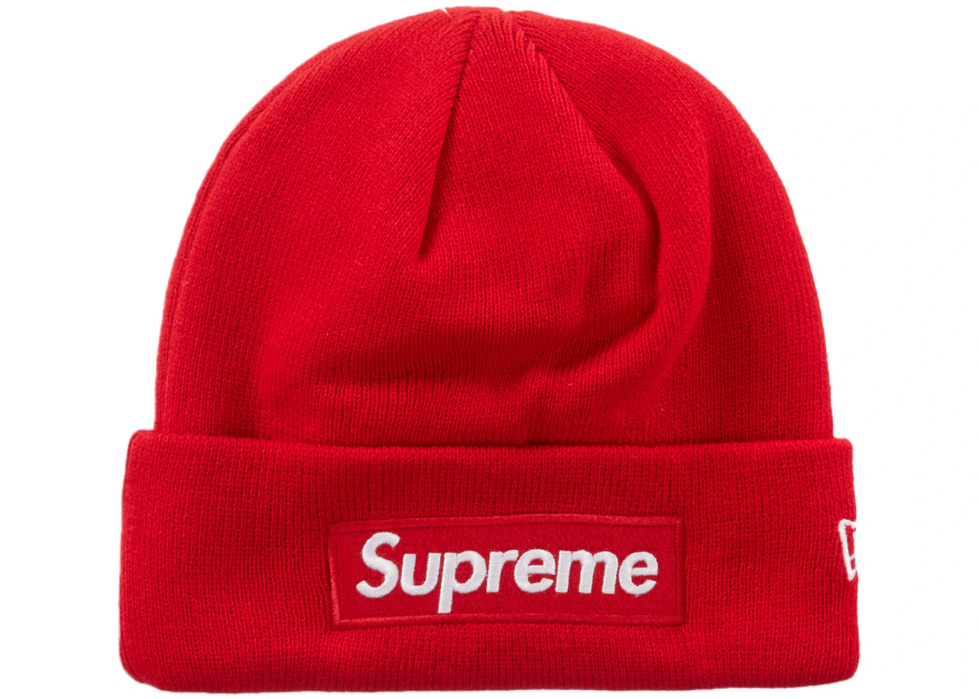 Supreme New Era Box Logo Beanie (FW23) Red FW23 US