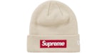 Supreme New Era Box Logo Beanie (FW24) Stone