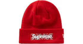 Supreme New Era Box Logo Beanie (FW19) Red
