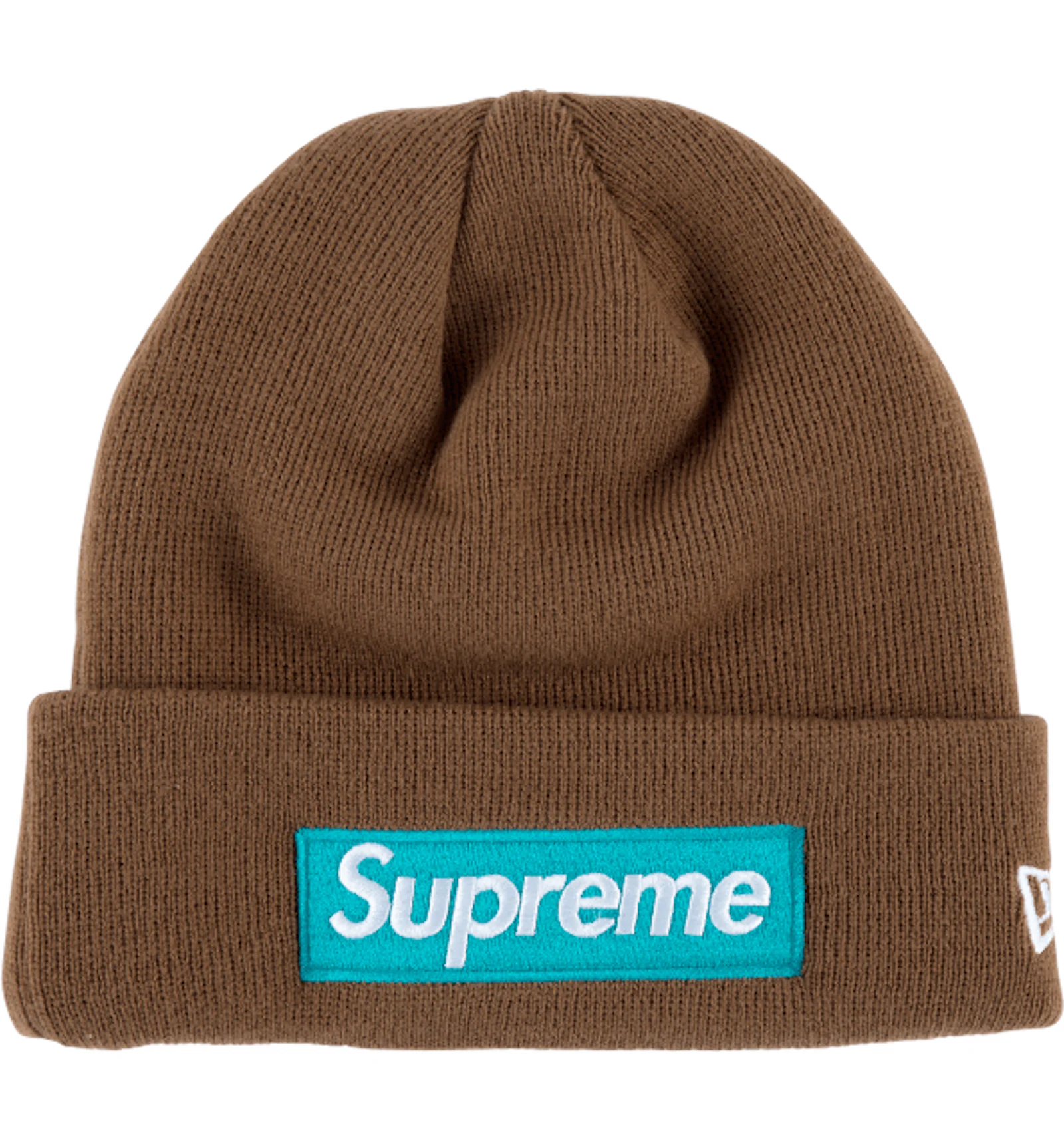 Supreme New Era Box Logo Beanie FW17 Rust