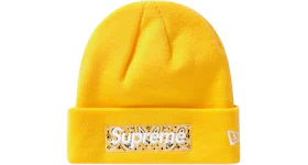 Supreme New Era Box Logo Beanie (FW19) Yellow