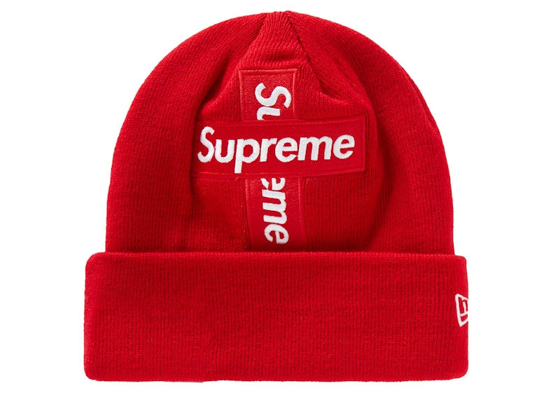 Supreme New Era Cross Box Logo Beanie ◇￦-