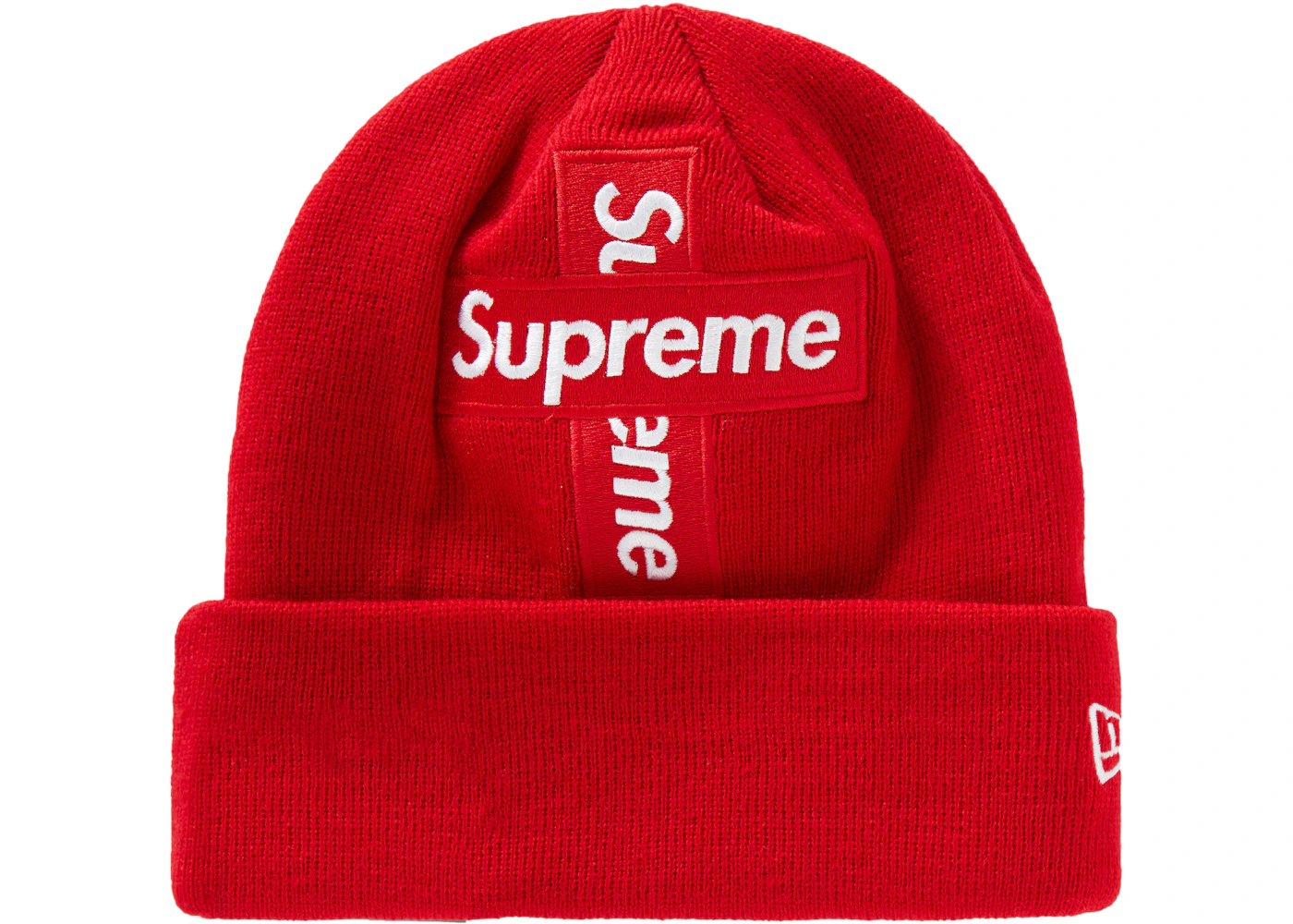 Supreme cross box beanie Clearance