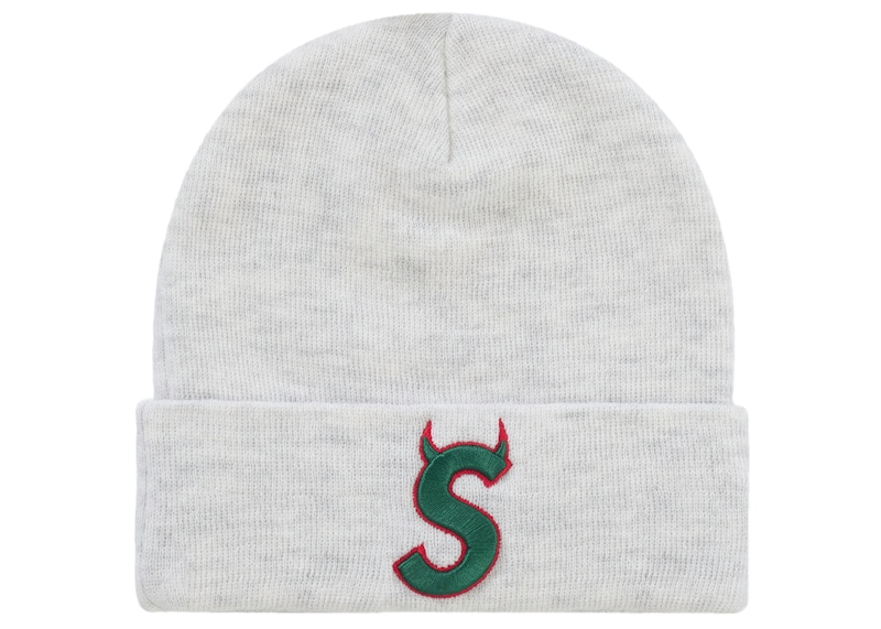 Supreme New Era Devil S Logo Beanie Ash Grey - SS26 - US