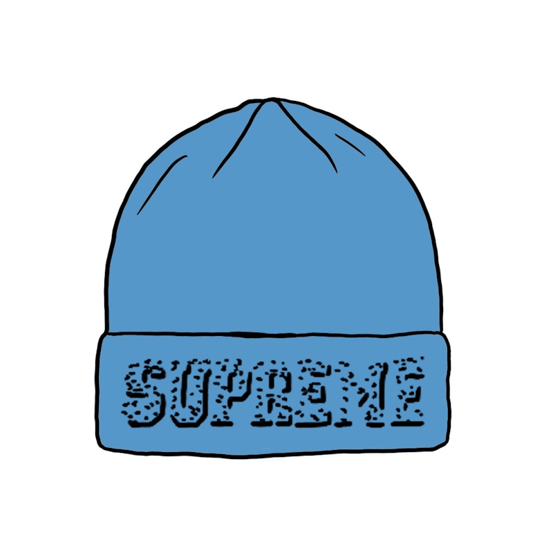 Supreme New Era Gems Beanie Blue