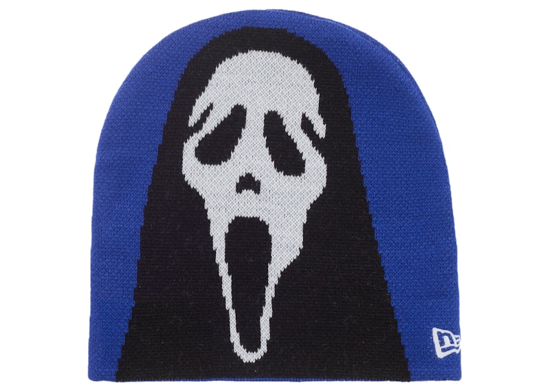 Supreme New Era Ghostface Beanie Blue