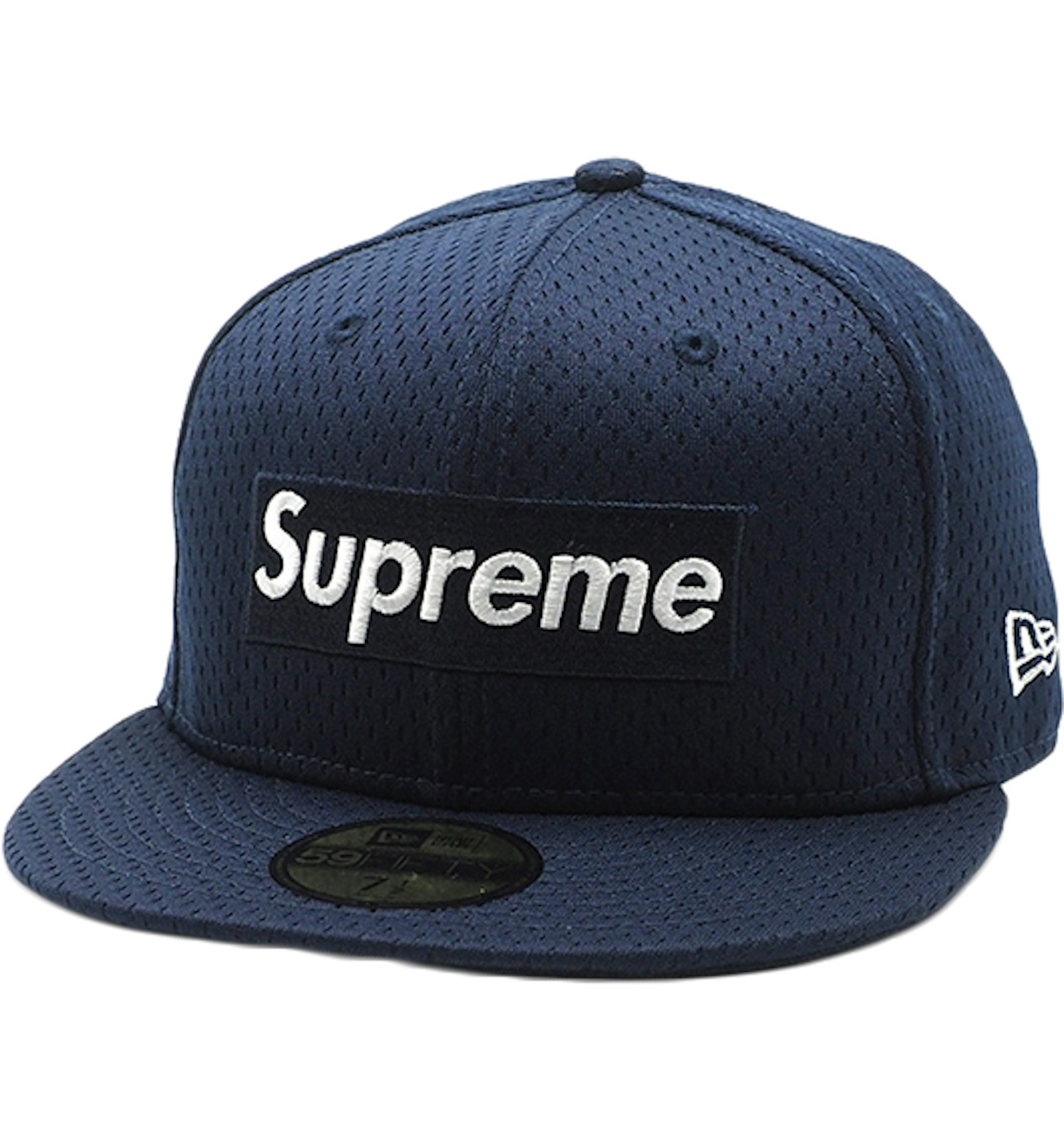 Supreme New Era Mesh Box Logo Cap Navy