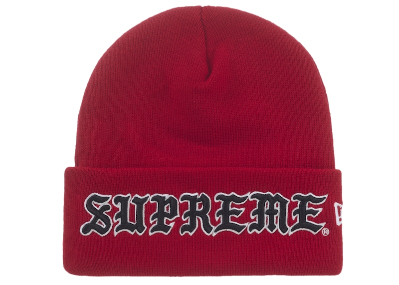 帽子 Supreme Old English Rhinestone Beanie Supreme Old English Rhinestone Beanie (SS21) - $78