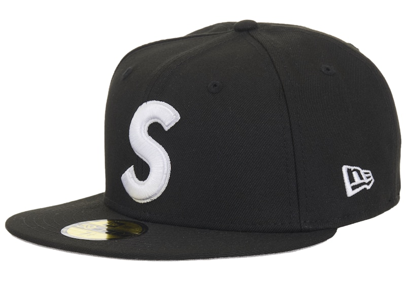 Pre-owned Supreme New Era Reaper S Logo 59fifty Fitted Hat In Black