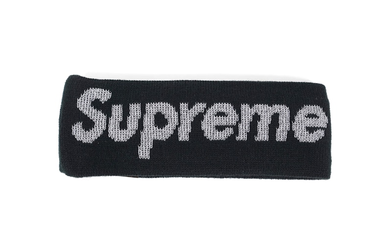 Supreme New Era Reflective Logo Headband