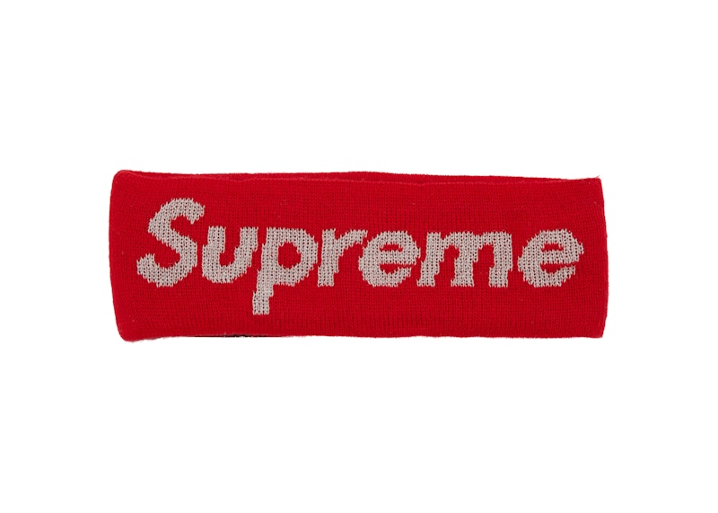 Supreme New Era Reflective Logo Headband