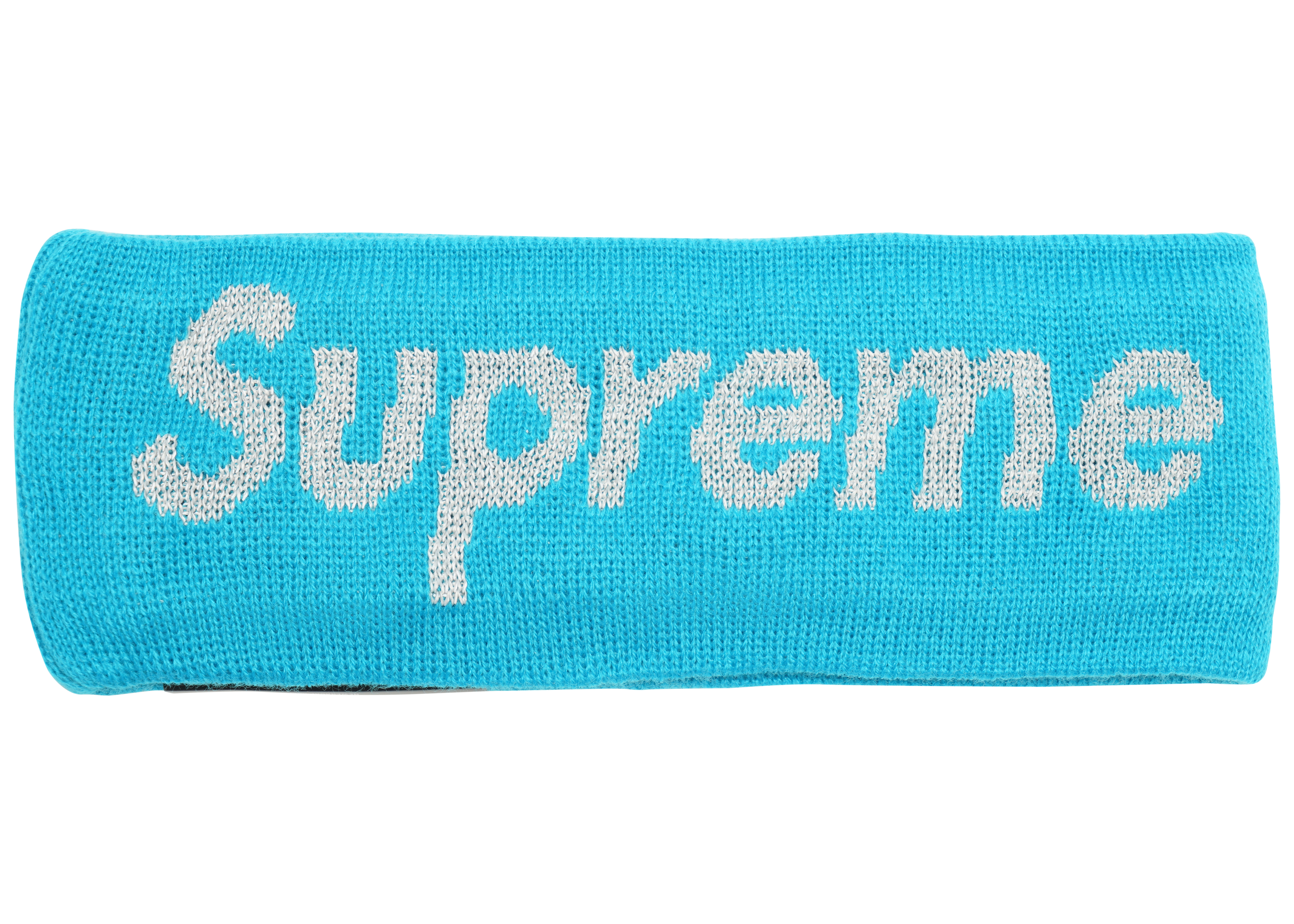 Supreme New Era Reflective Logo Headband (FW 17) Teal