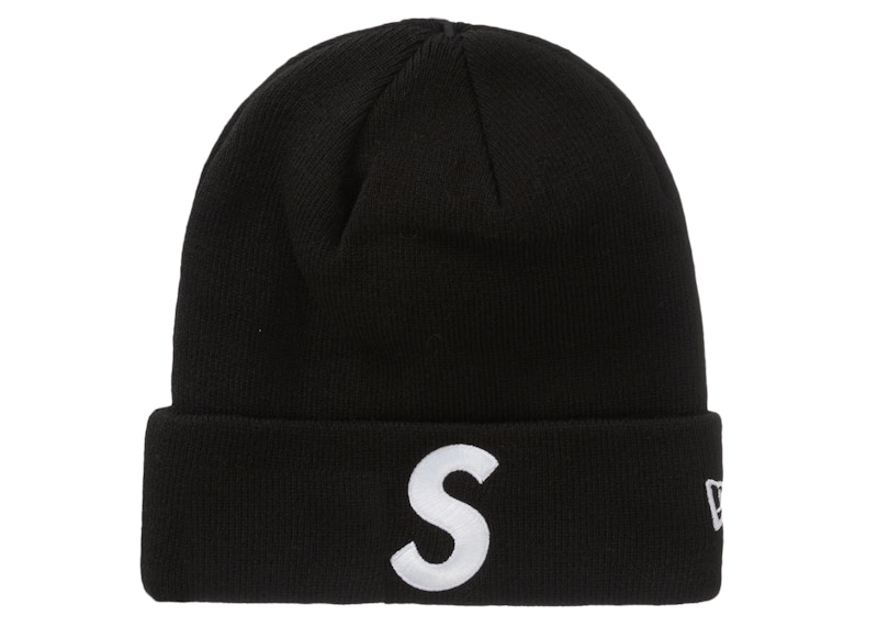 Supreme Sロゴ beanie Newera - ニットキャップ