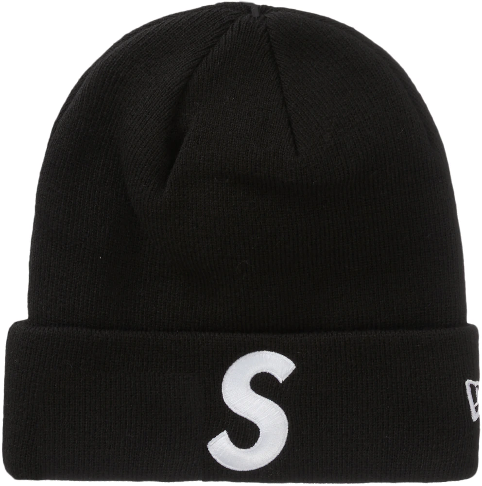 Supreme New Era S Logo Beanie (Black)