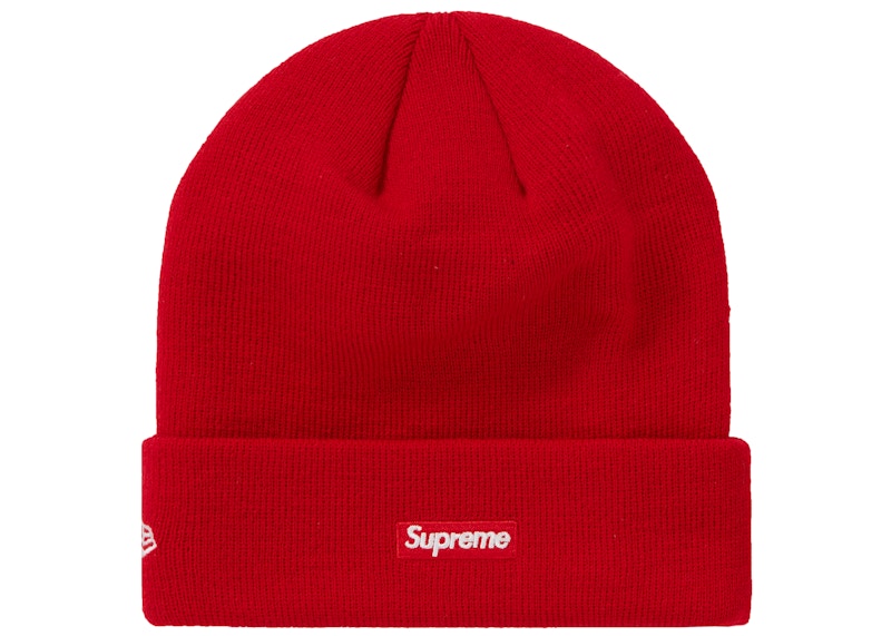 Supreme New Era S Logo Beanie (FW 19) Red