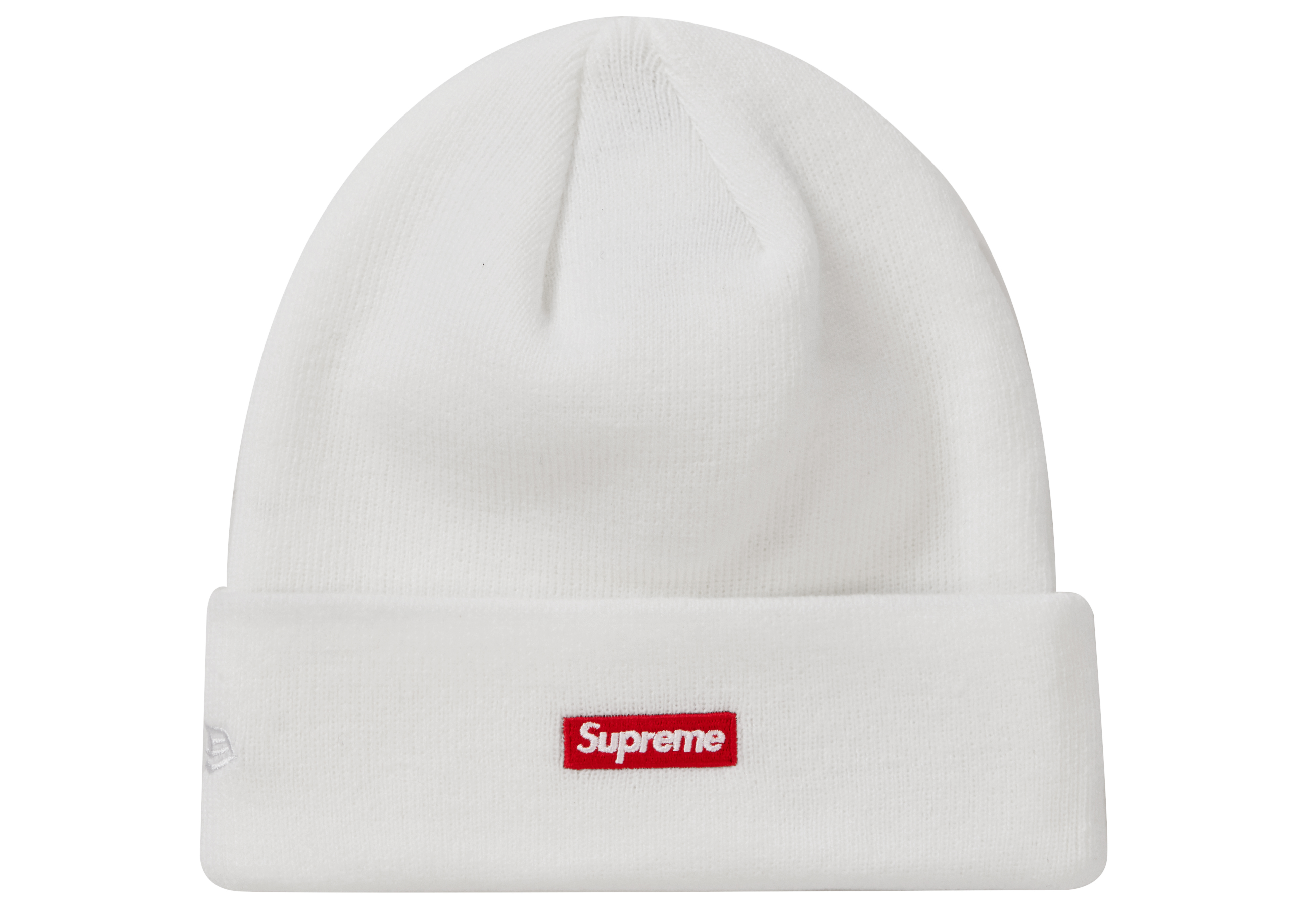 Supreme New Era S Logo Beanie (FW 19) White - FW19 - US