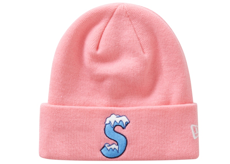 メンズsupreme New Era® S Logo Beanie pink