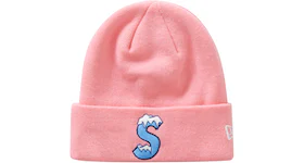 Supreme New Era S Logo Beanie (FW20) Pink