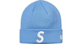 Supreme New Era S Logo Beanie Light Blue