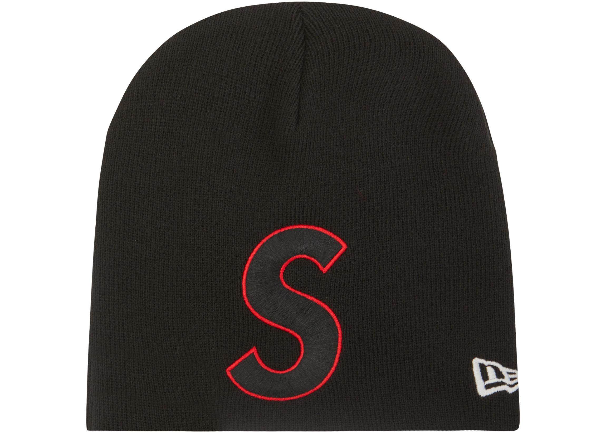 Supreme New Era® S Logo Beanie帽子