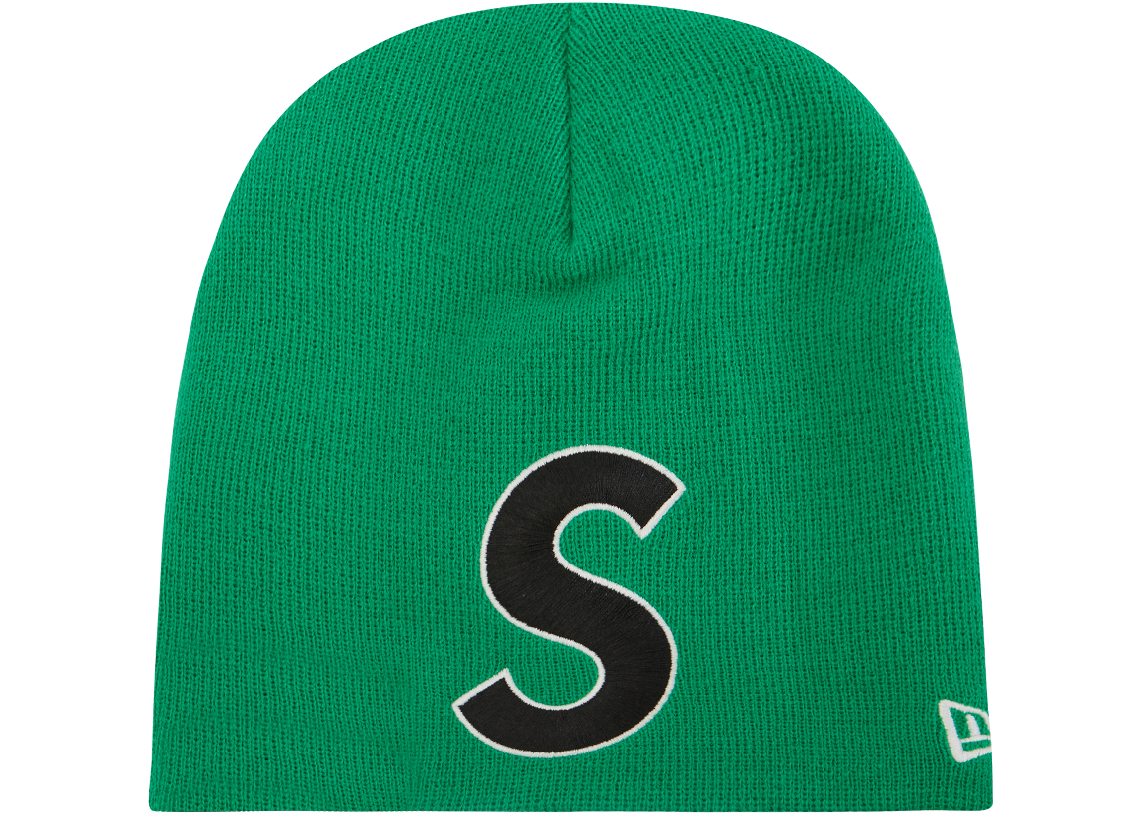 Supreme New Era S Logo Beanie (SS23) Green