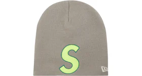 Supreme New Era S Logo Beanie (SS23) Grey