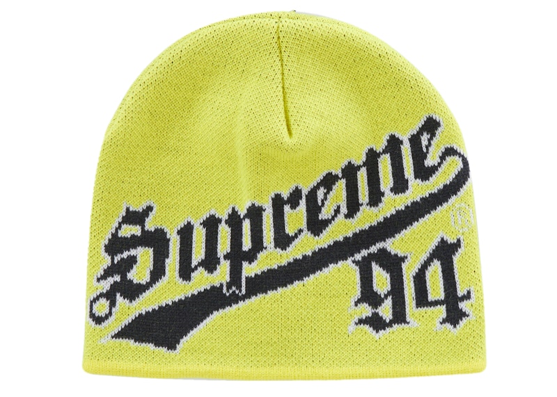 supreme NEW ERA Script Cuff Beanie ボンボン - ニットキャップ/ビーニー