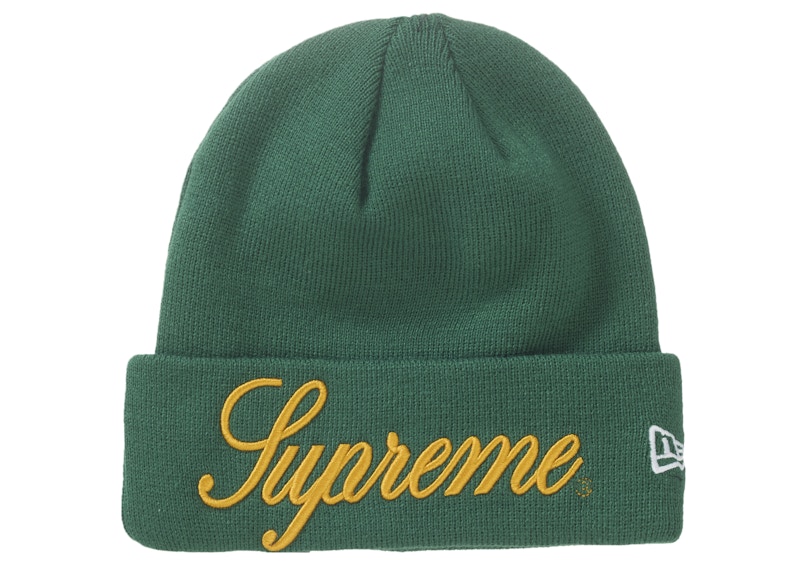 Supreme New Era Script Beanie Pine - FW24 - US