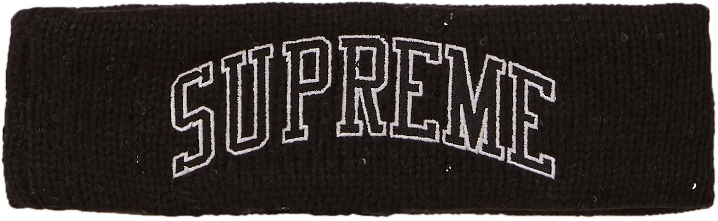 Supreme New Era Reflective Logo Headband (FW 16) Black - FW16 - US