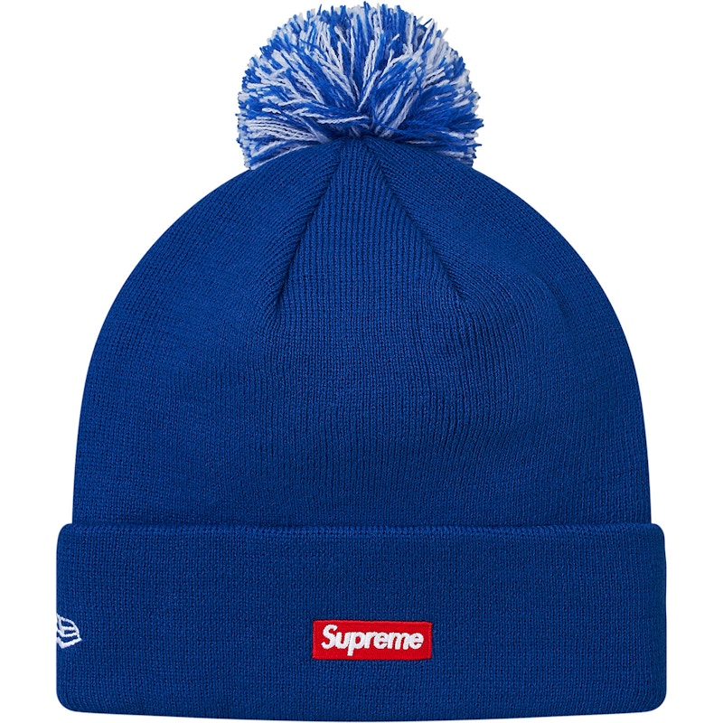 Supreme New Era Snake Script Beanie Royal - FW17 - US