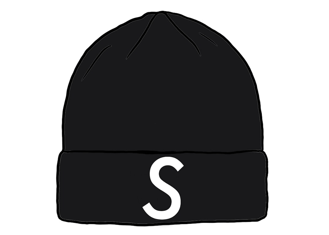 Pre-owned Supreme New Era Swarovski S Logo Beanie Black