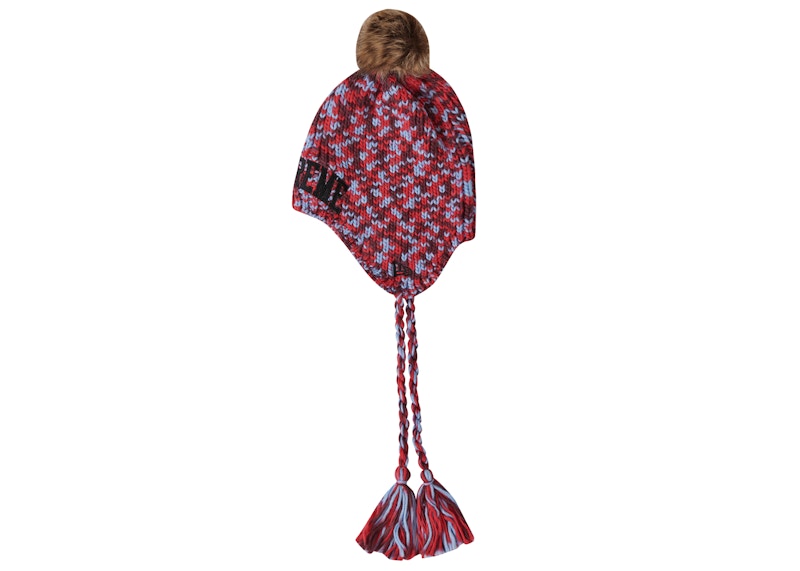 Supreme New Era Toboggan Beanie Red FW22 US