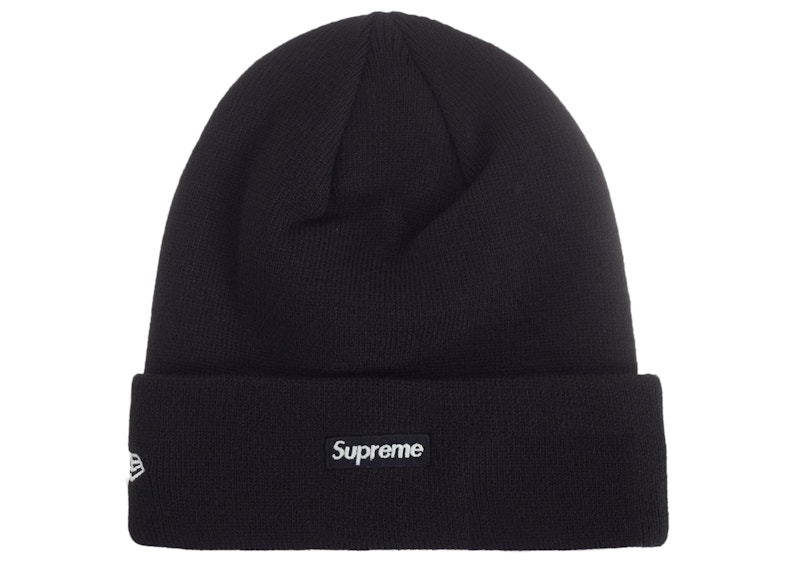 Supreme New Era Varsity Beanie Black - FW23 - JP