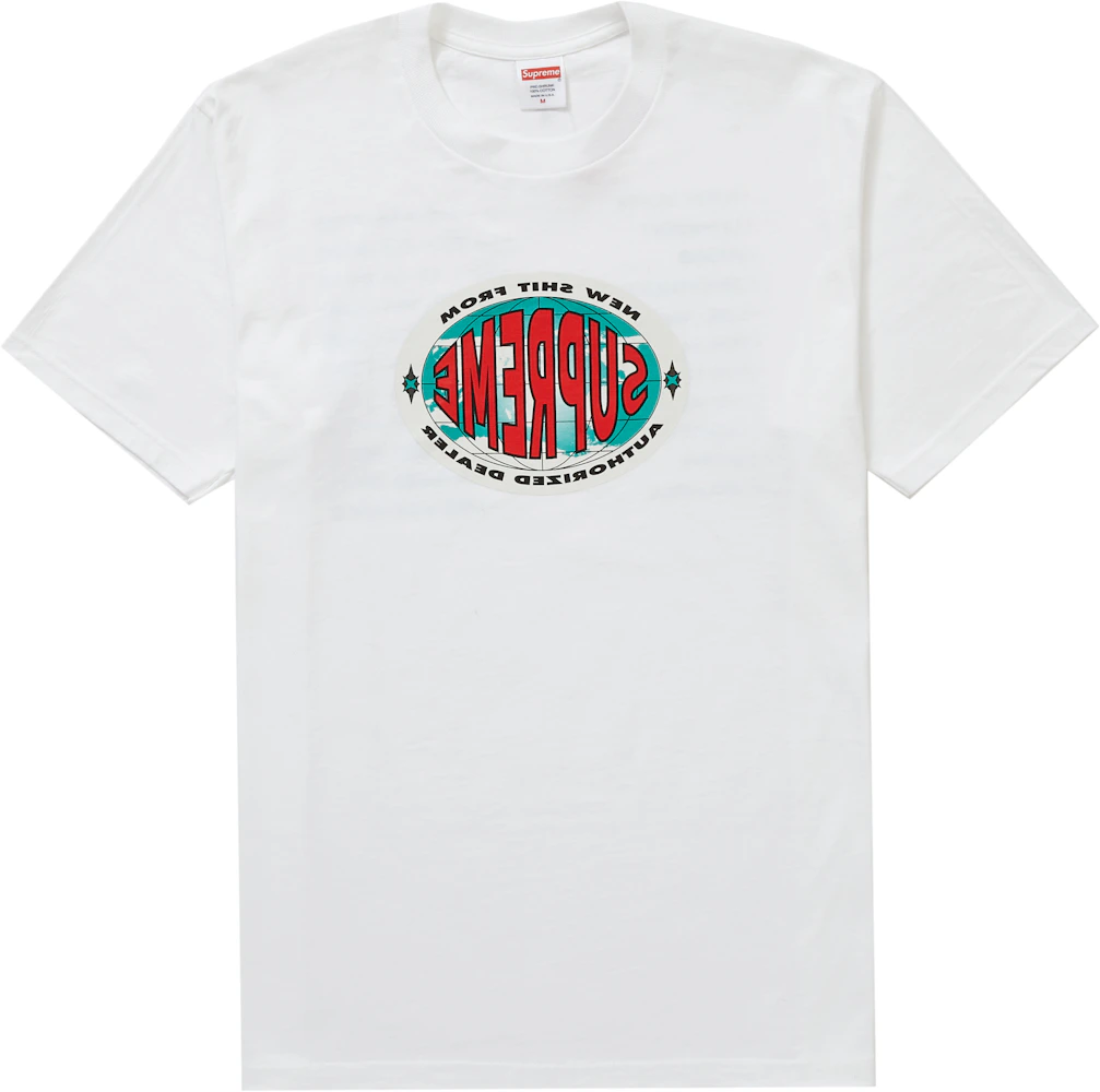 Supreme White limited edition t-shirt For Sale at 1stDibs