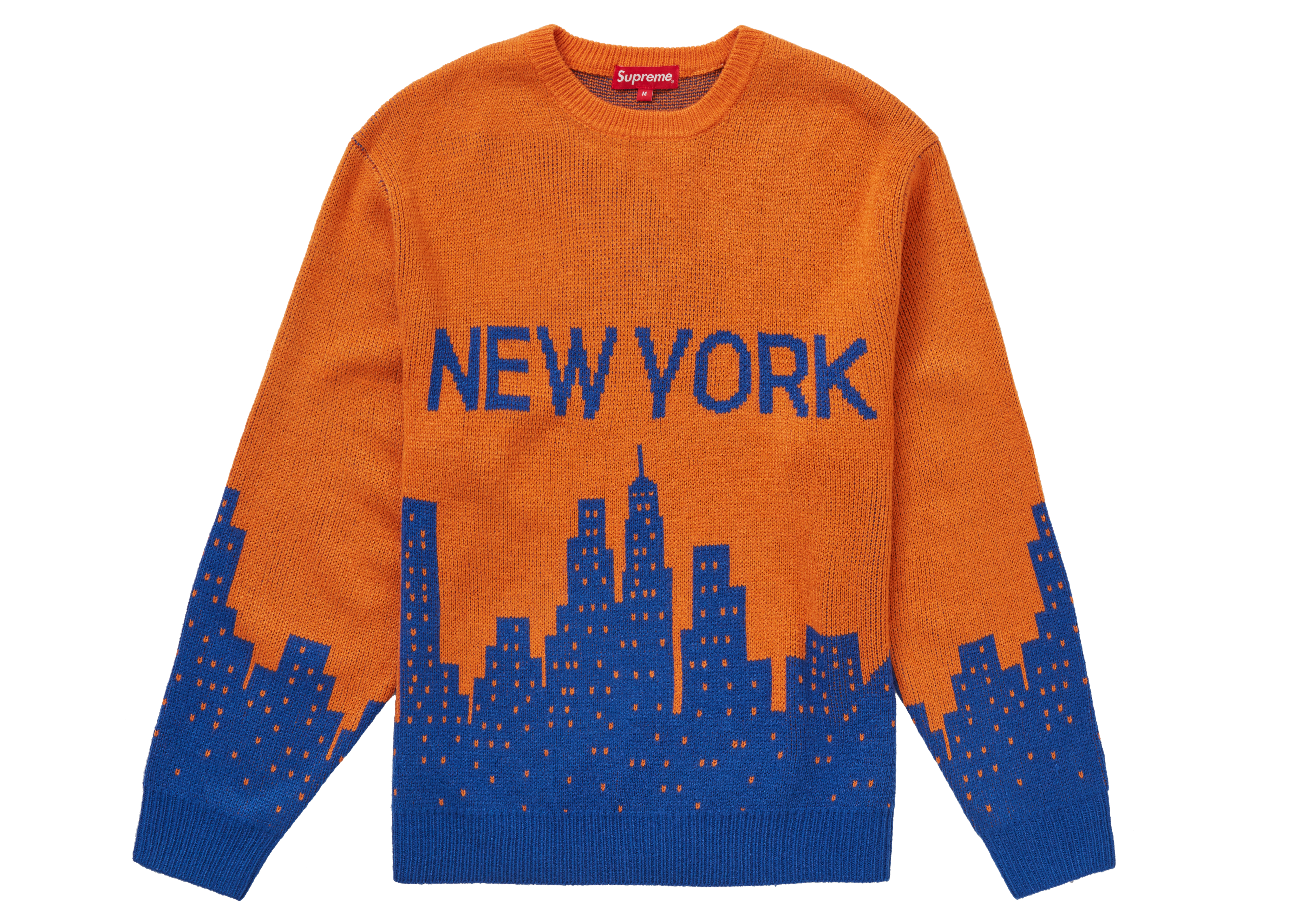 Supreme New York Sweater Orange メンズ - SS20 - JP