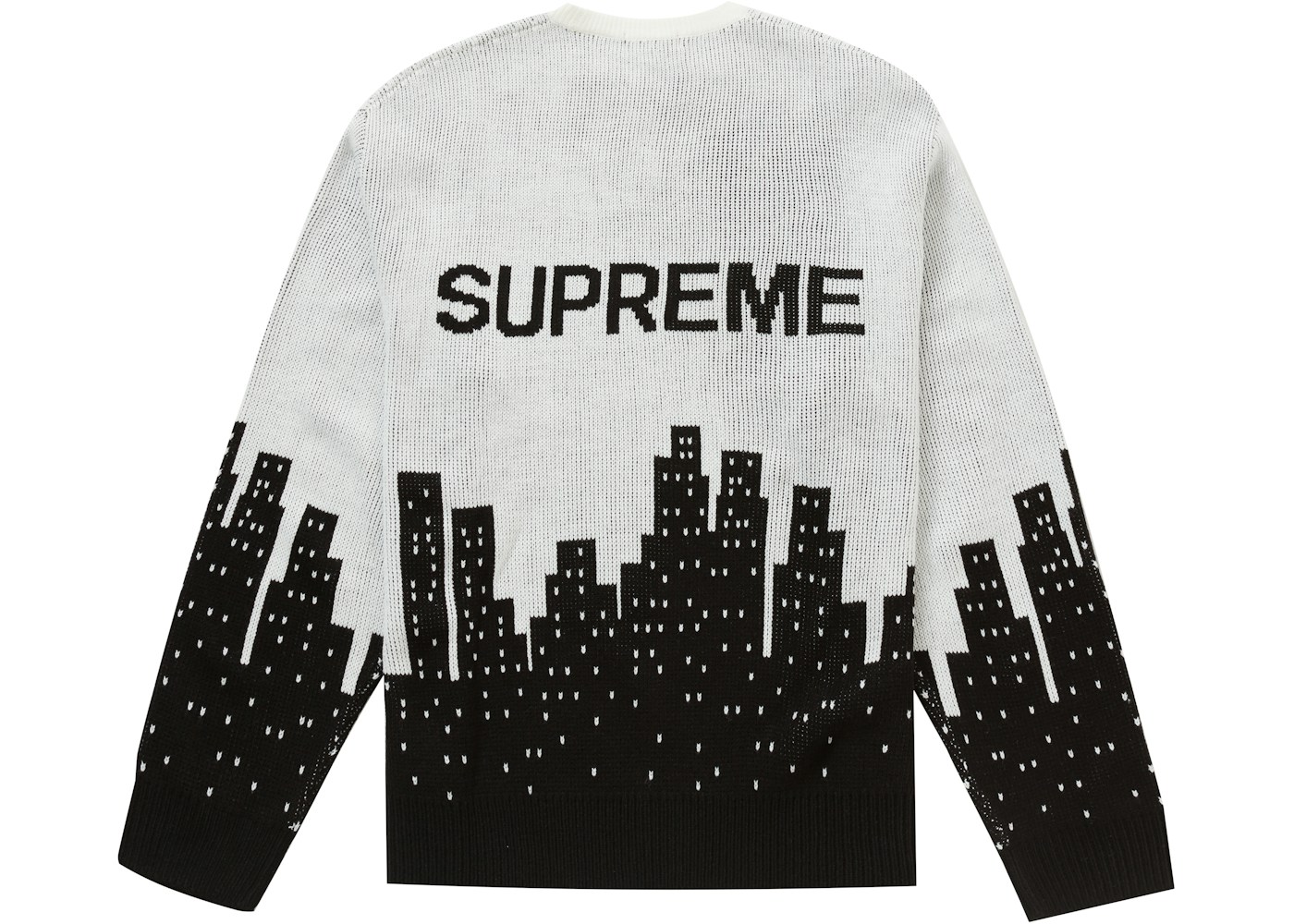 Supreme big letters sweater multicolor jersey Clearance
