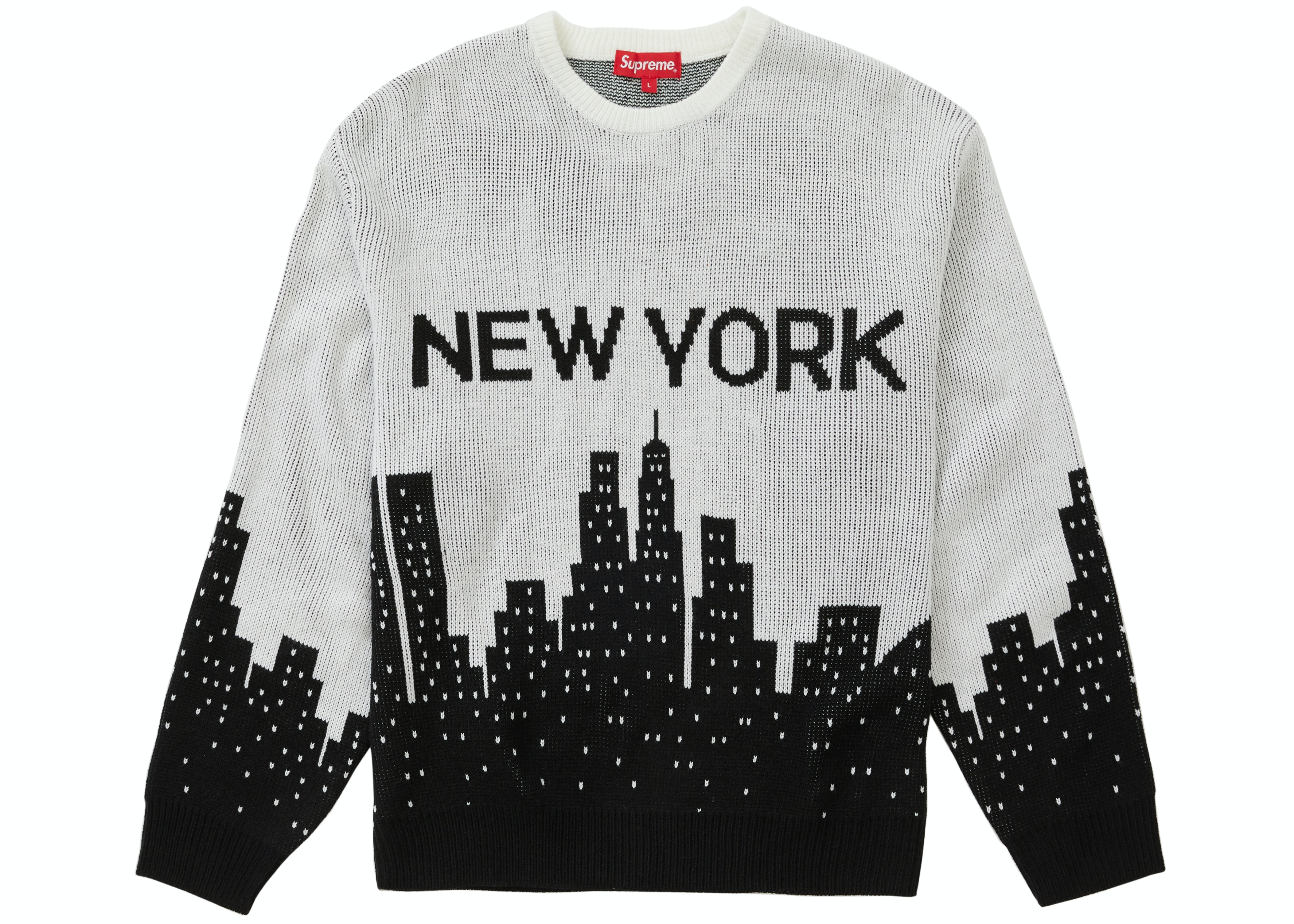 Supreme New York Sweater White Men's SS20 US