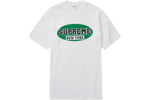 Supreme New York Tee White Men's SS23 GB - Main Image