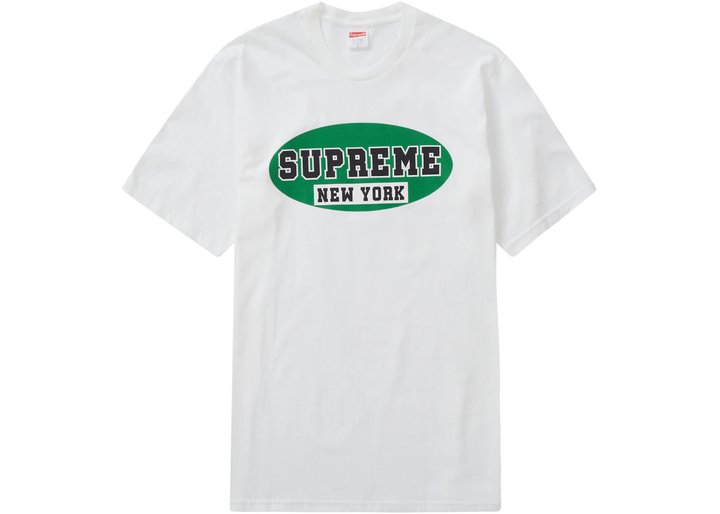 Supreme New York Tee White Men's SS23 US1