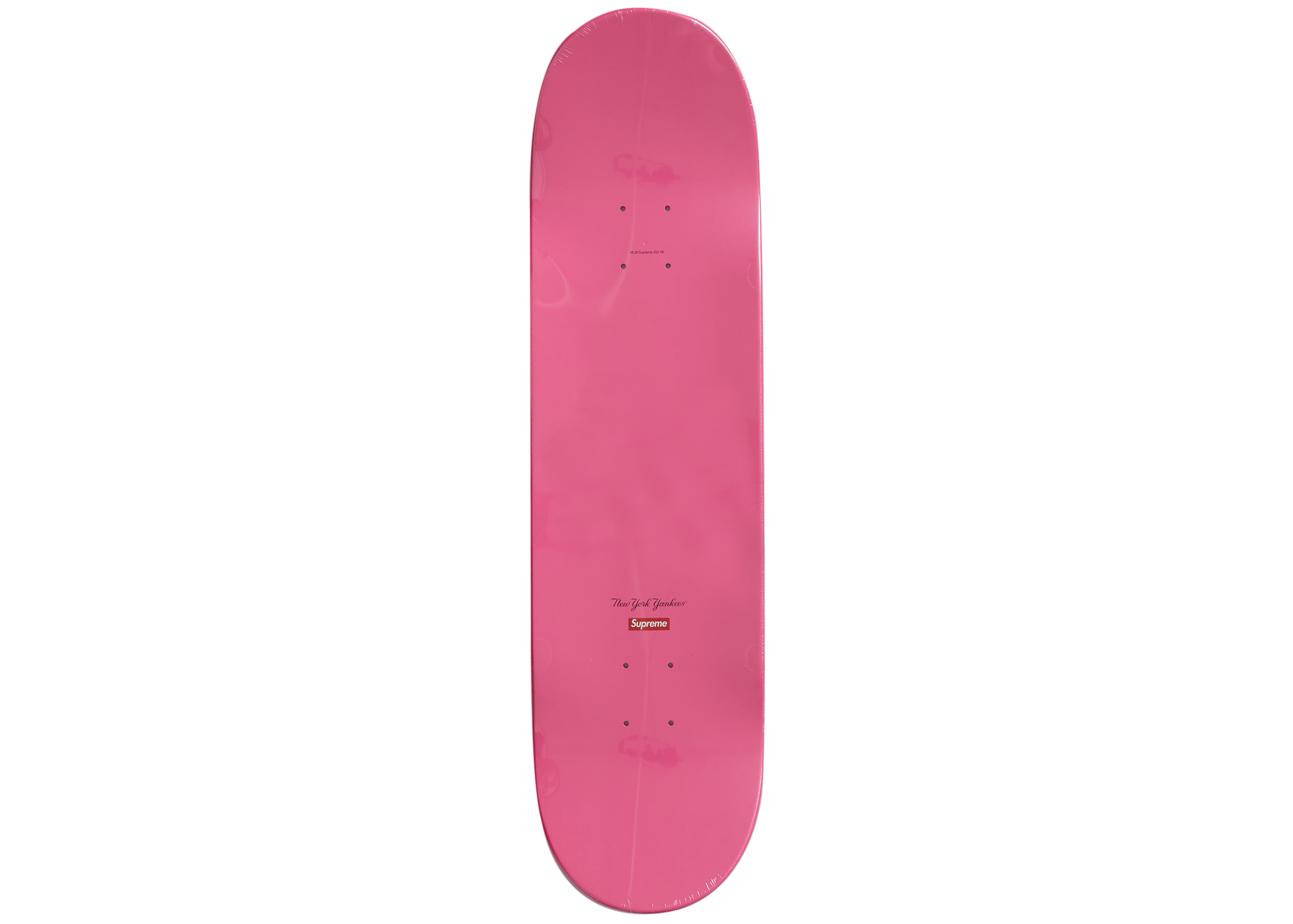 Supreme New York Yankees Airbrush Skateboard Deck Pink - FW21 - GB