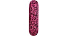 Supreme New York Yankees Airbrush Skateboard Deck Pink