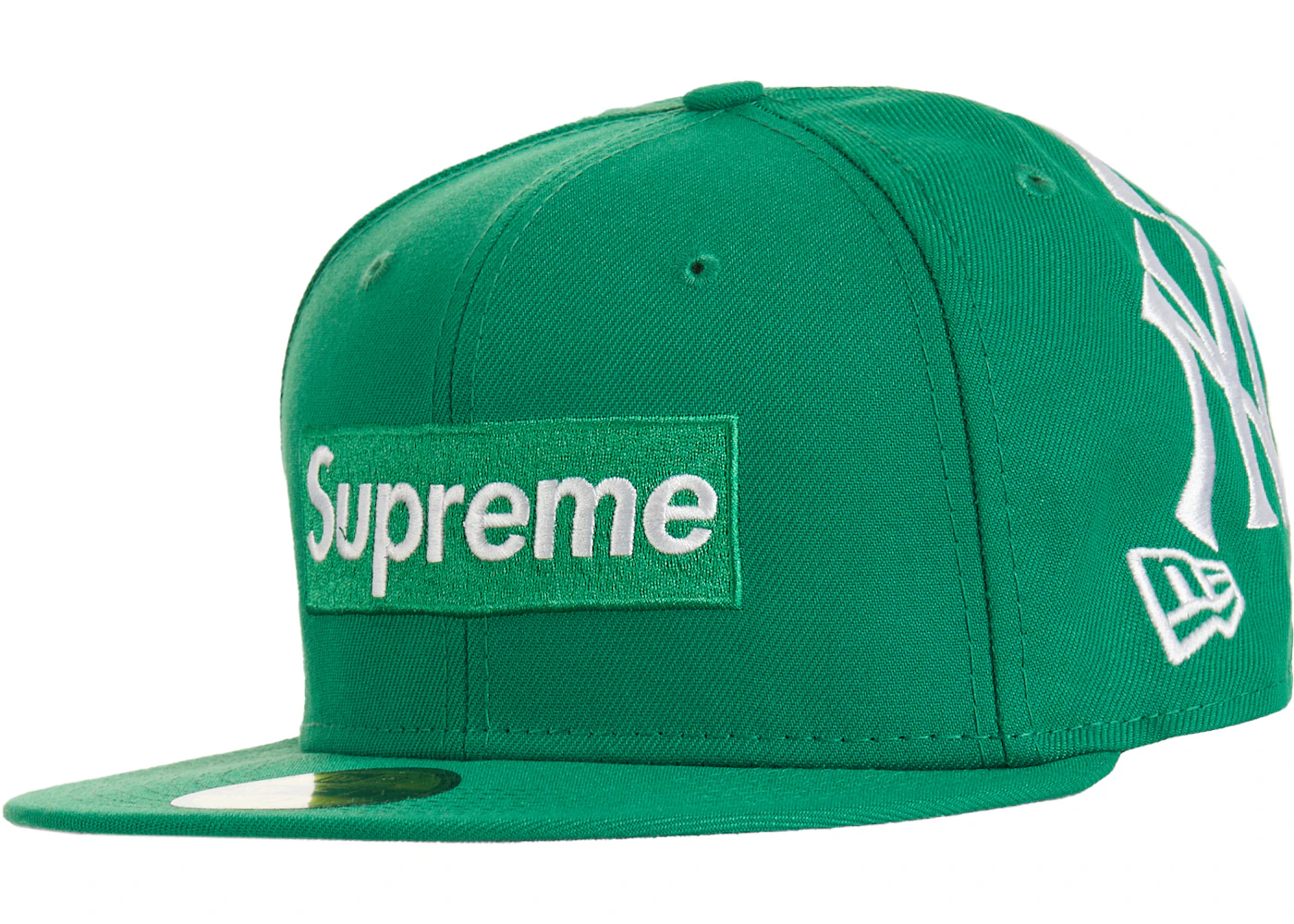 Supreme New York Yankees Box Logo New Era Green - FW21 - US