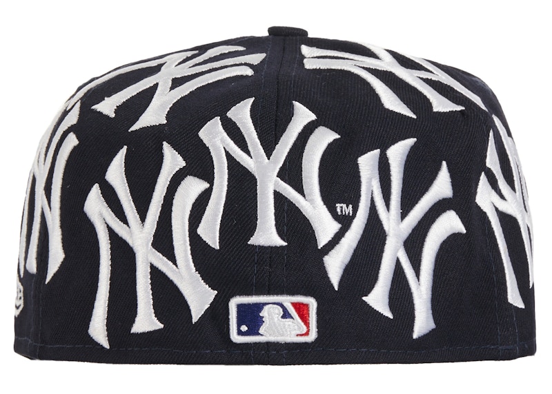 Supreme New York Yankees Box Logo New Era Navy - FW21 - US