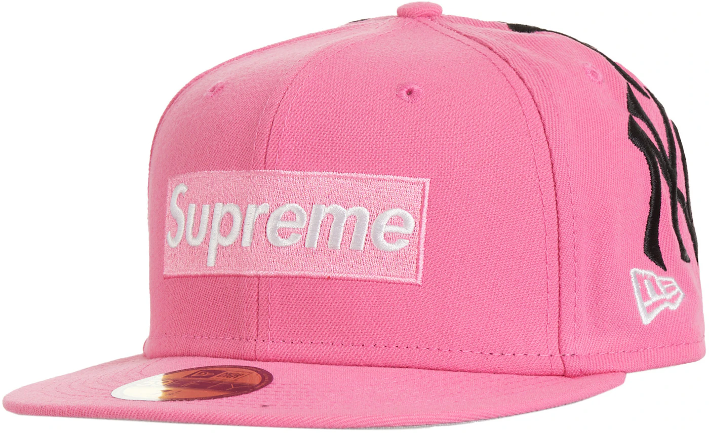 Supreme x New Era Box Logo Beanie - Pink