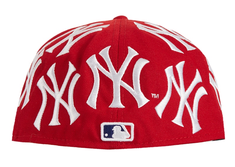 Supreme New York Yankees Box Logo New Era Red - FW21 - MX