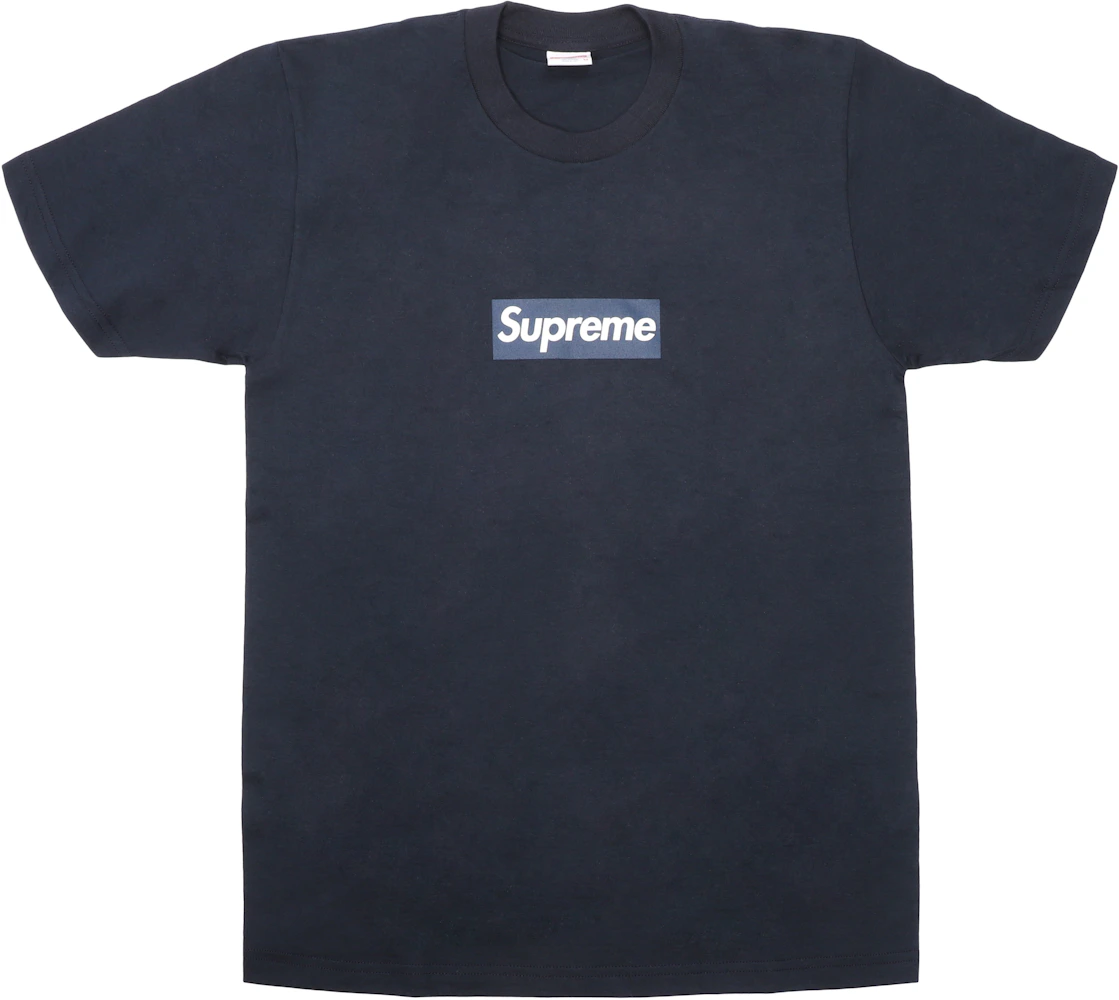Supreme Tonal Box Logo T-Shirt SS 23 - Size XXL - Navy